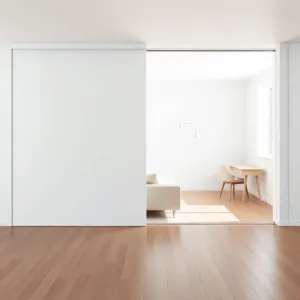 Panele przesuwne zamiast ściany