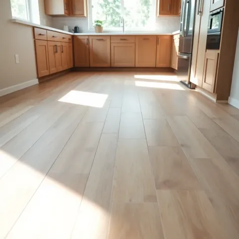 Panele winylowe na płytki w kuchni