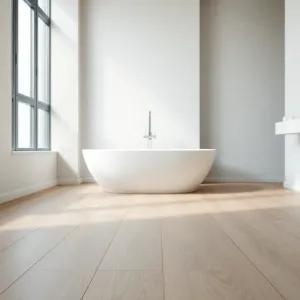 panele winylowe w łazience