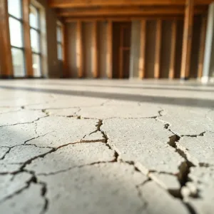 Pęknięta Wylewka Samopoziomująca