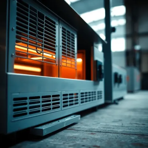 Piec do wygrzewania posadzki