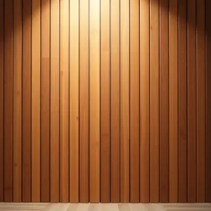 Pionowe deski na ścianie