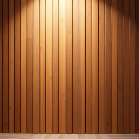 Pionowe deski na ścianie