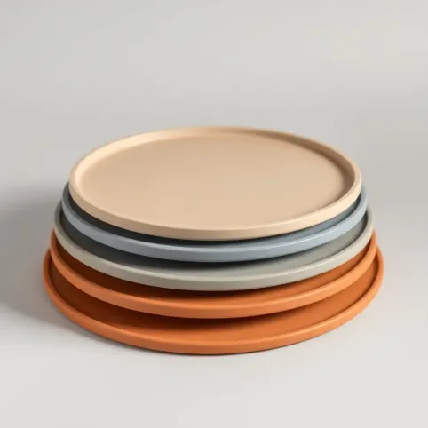 Plastikowe podkładki na stół okrągłe