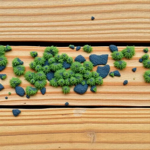 Pleśń na deskach jak usunąć