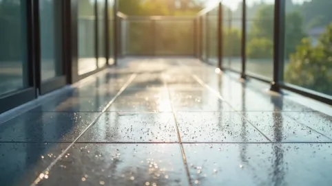 Płytki bezfugowe na balkon