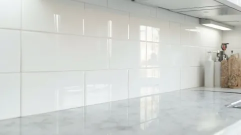 Płytki do kuchni na ścianę bez fugi