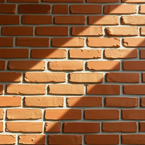 Płytki imitacja cegły z fugą