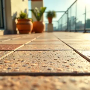 Płytki na balkon antypoślizgowe