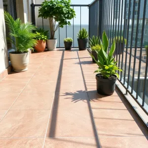 Płytki na balkon inspiracje