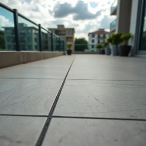 Płytki na balkon w bloku