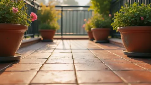 Płytki na balkonie jak układać