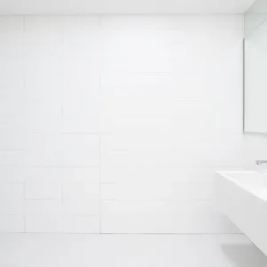 Płytki na równo ze ścianą