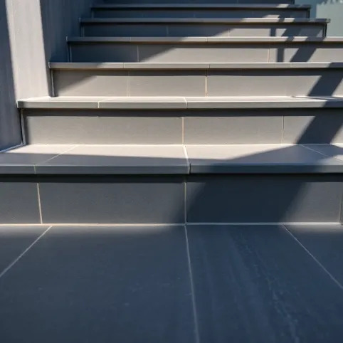 Płytki na schody zewnętrzne z kapinosem Opoczno