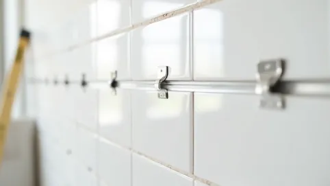 płytki na ścianę bez kleju