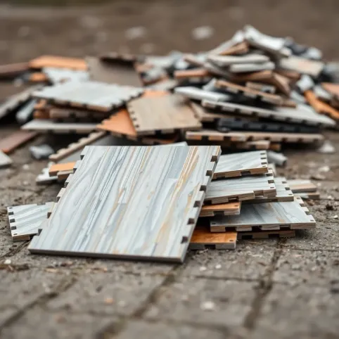 Płytki PCV gdzie wyrzucić