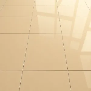 Płytki podłogowe beżowe z połyskiem