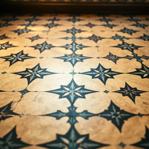 Płytki podłogowe stare wzory