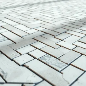 Płytki w jodełkę jaki zapas