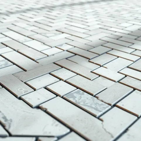 Płytki w jodełkę jaki zapas