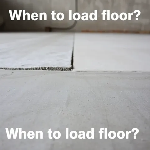 Po jakim czasie można obciążać posadzkę