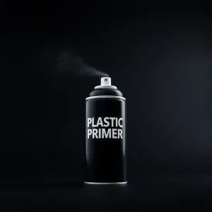 Podkład do plastiku czarny