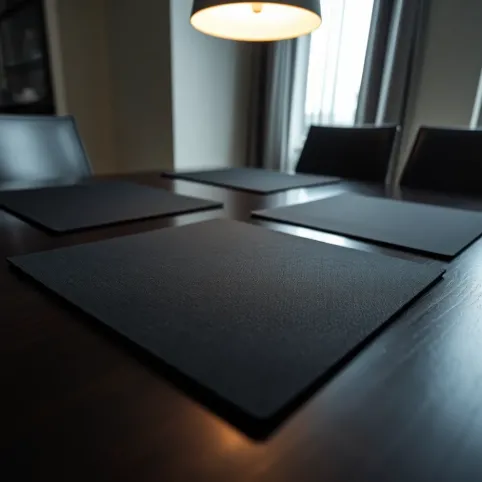 Podkładki na stół czarne