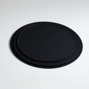 Podkładki na stół nowoczesne czarne