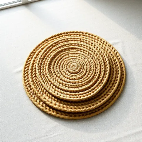 Podkładki na stół z trawy morskiej