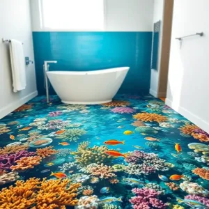 Podłoga 3D łazienka cena