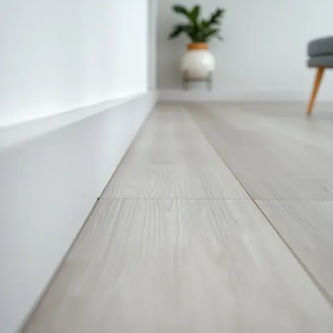 Podłogą bez listew