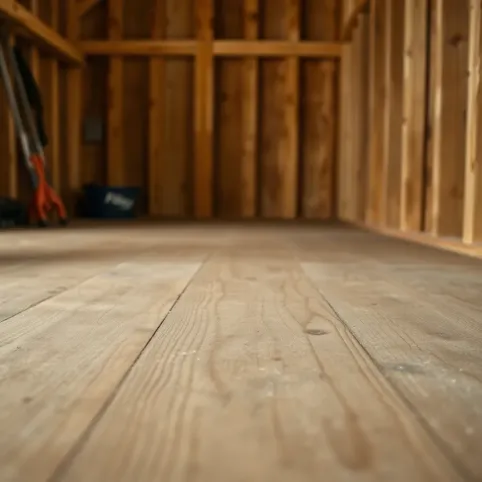 Podłoga do domku narzędziowego