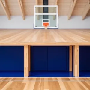 Podłoga sportowa na legarach cena