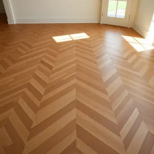 podłoga w jodełkę