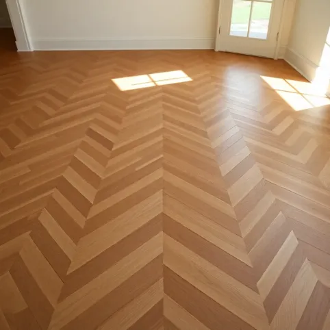 podłoga w jodełkę