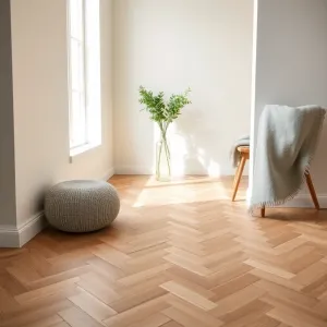 Podłoga w jodełkę jaki styl