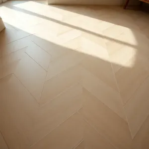 Podłoga w jodełkę z płytek