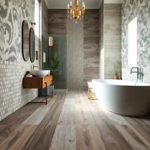 Podłoga w łazience inspiracje