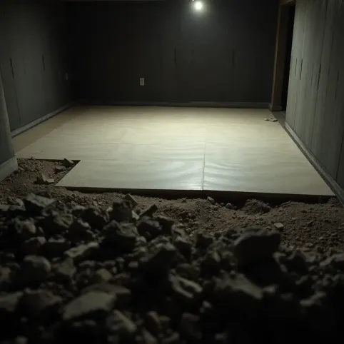 Podniesienie posadzki w piwnicy