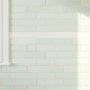 Pomalowane płytki w łazience