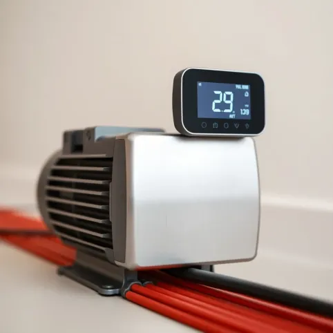 Pompą do podłogówki z termostatem