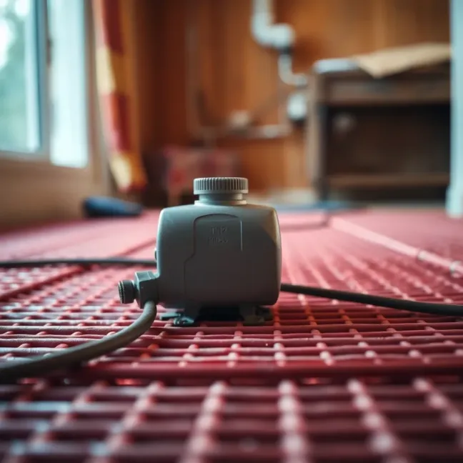 Pompa obiegową do ogrzewania podłogowego