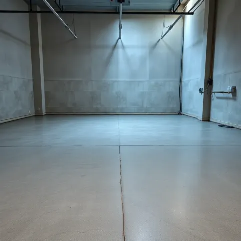 Posadzka betonowa w garażu
