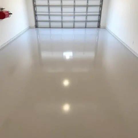 Posadzka epoksydowa w garażu