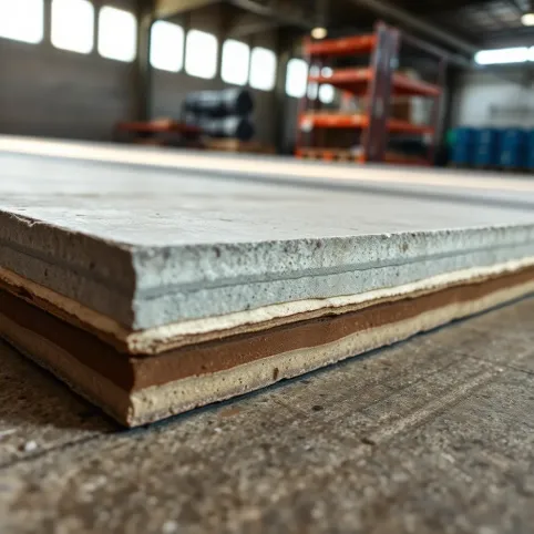 Posadzka w hali przemysłowej warstwy