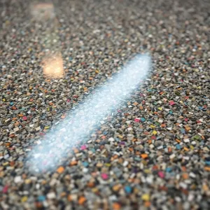 Posadzka z płatkami