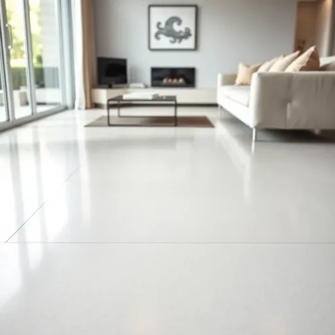 Posadzka żywiczna do salonu