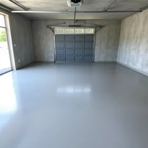 Posadzka żywiczna w garażu