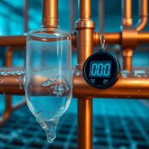 Przy jakiej temperaturze zamarza woda w podłogówce