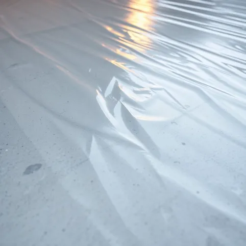 Przykrywanie Wylewki Folią